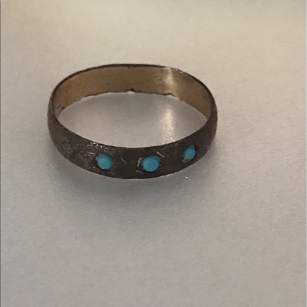 Arthur Nyman's  jeweler antique Baby ring and box